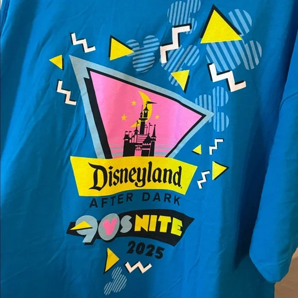 2025 Disneyland 90’s Nite Event S/S Unisex Tee - Picture 5 of 6